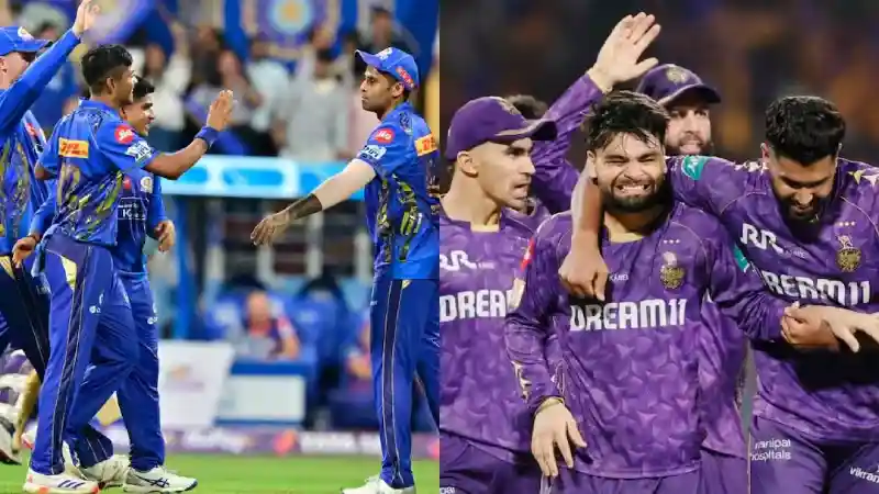 MI vs KKR: वानखेड़े में आज मुकाबला, पांड्या-रहाणे आमने-सामने, जानें प्लेइंग इलेवन और पिच का हाल