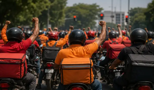 महंगे पेट्रोल पर फूटा गिग वर्कर्स का गुस्सा, जोमाटो-स्विग्गी डिलीवरी वर्कर्स गए हड़ताल पर