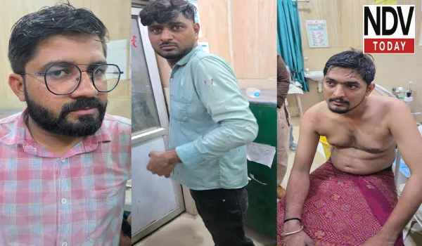 पहले लगा किसी ने रंग फेंका है...कुछ ही मिनटों में अस्पताल पहुंच गए ऑफिस में बैठे लोग