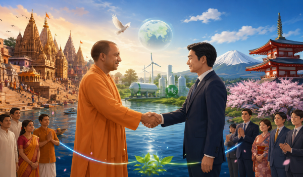 उत्तर प्रदेश-जापान संबंधों को नई दिशा, ग्रीन हाइड्रोजन पर सहयोग बढ़ाने की तैयारी