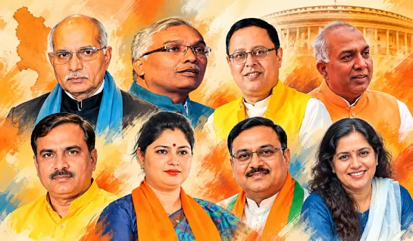 यूपी में राज्यसभा के 8 नामों से भाजपा ने साधे कई सामाजिक समीकरण