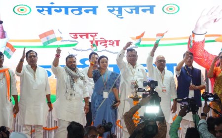 2027 की जंग का शंखनाद: कांग्रेस का 100 दिवसीय अभियान, गाँव-शहर तक संगठन को देगा नई ताक़त
