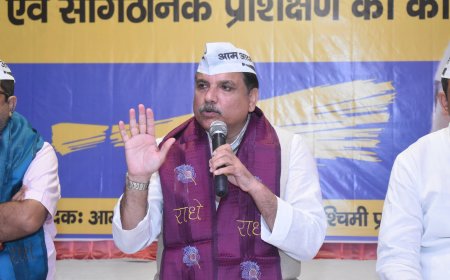मेरठ मेंAAP का संकल्प,यूपी में दमखम से लड़ेगी जिला पंचायत का चुनाव