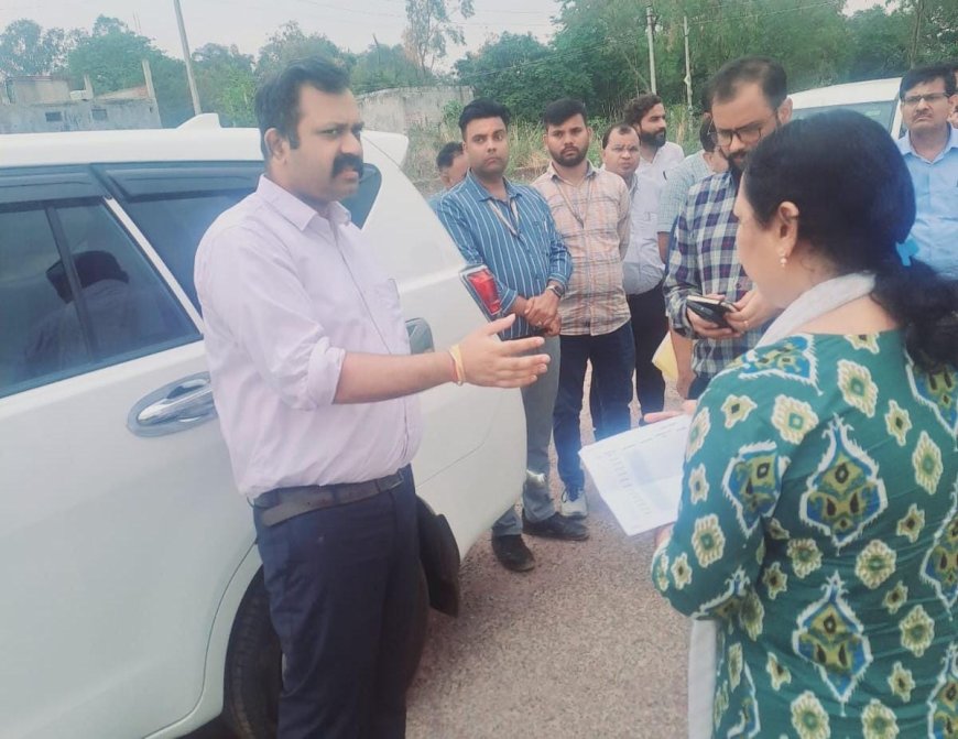 अवैध प्लाटिंग पर उपाध्यक्ष की सख्ती: अभियंताओं को फटकार, कार्रवाई की धीमी रफ्तार पर मांगी रिपोर्ट