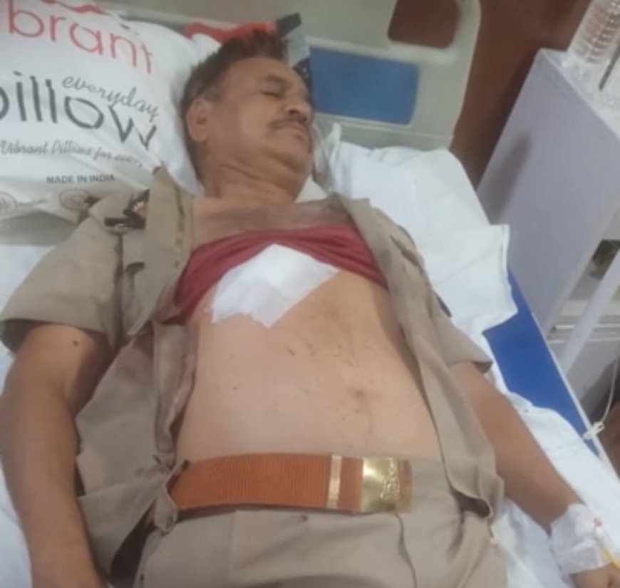 सीबीआई में तैनात एएसआई पर धनुष बाण से हमला, चल रहा इलाज