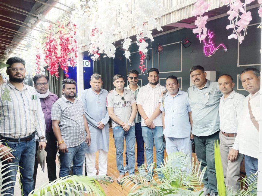 पत्रकारों के हक की लड़ाई लड़ेगा एसोसिएशन: विवेक प्रताप सिंह