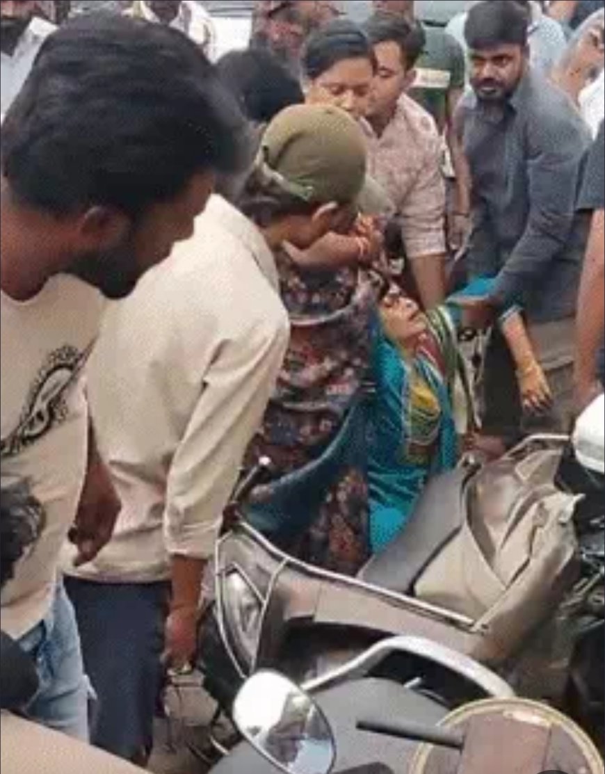 लखनऊ में रफ्तार का कहर: बेकाबू ब्रेजा कार ने तीन को रौंदा, एक की मौत, महिला और बच्चा गंभीर