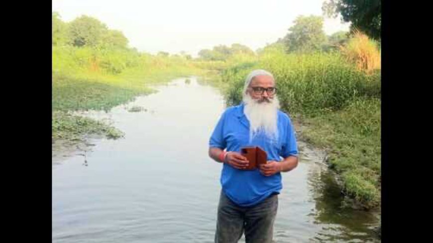 गोमती को बचाने की मुहिम: 300 किमी की सांस्कृतिक यात्रा पर निकले सुशील सितापुरी