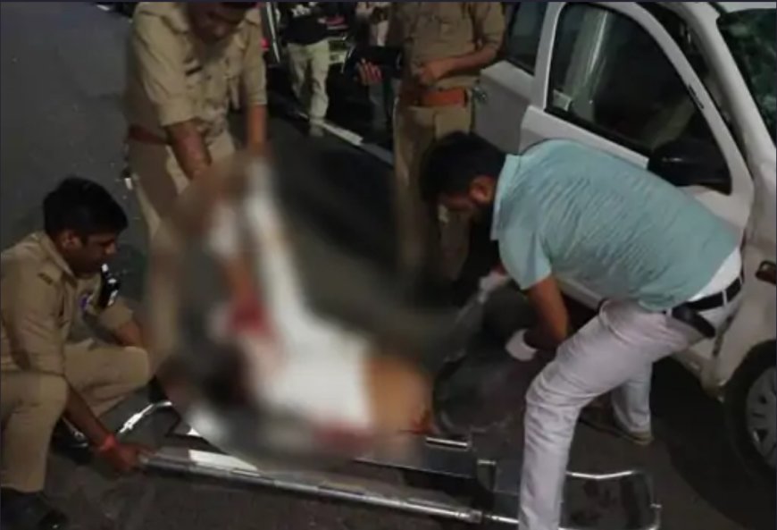 लखनऊ में हुआ भीषण हादसा: वाहन की टक्कर से व्यापारी की मौत, दो गंभीर