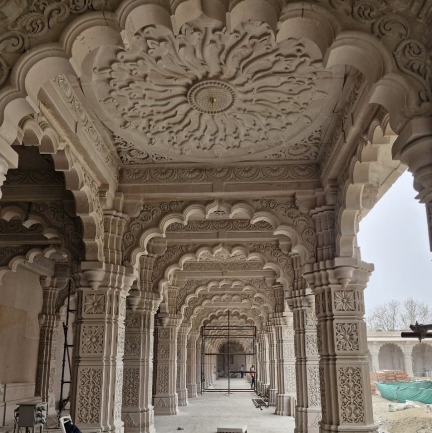 योगी राज में राममंदिर निर्माण को मिली रफ्तार, दिसंबर तक खुलेगा पूरा मंदिर परिसर