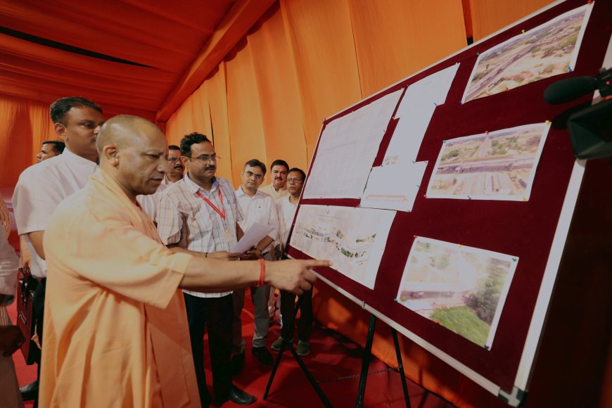 CM योगी देर शाम उतरे सड़क पर, विकास की जमीनी हकीकत का लिया जायजा