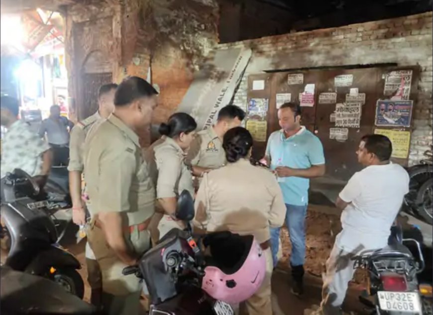 लखनऊ के गणेशगंज में दीवार गिरी मजदूर मलबे में दबे