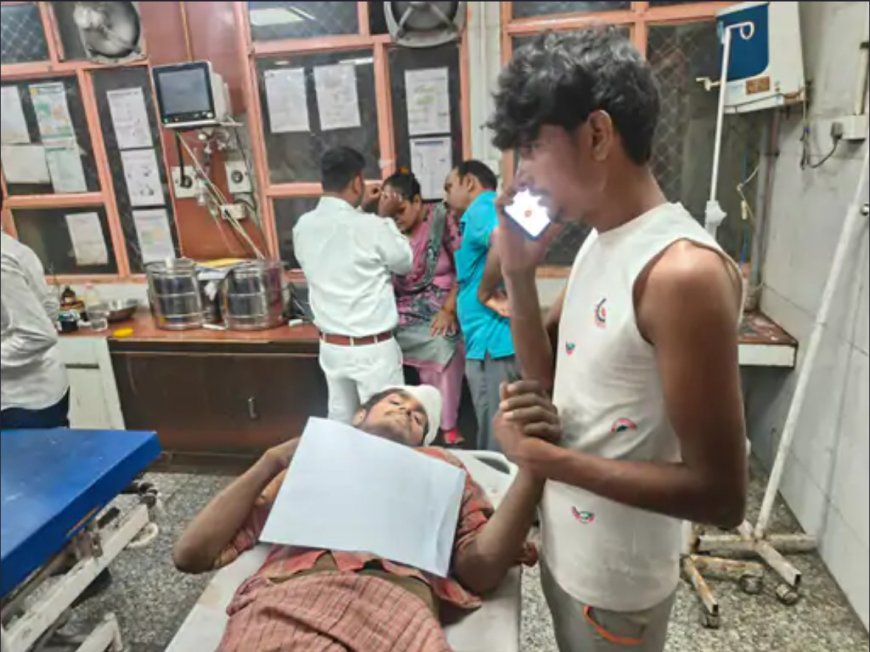लखनऊ के गणेशगंज में दीवार गिरी मजदूर मलबे में दबे