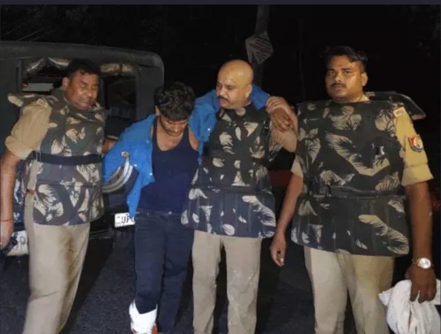 लखनऊ में 22 मुकदमों में वांछित अनीस पुलिस मुठभेड़ में हुआ गिरफ्तार